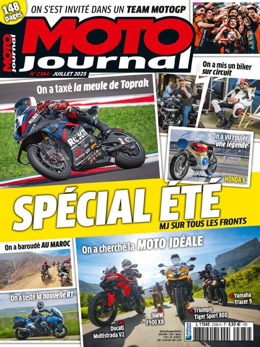 Title details for Moto Journal by Editions Lariviere SAS - Available